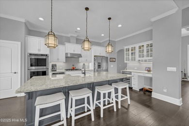 This exceptional home blends refined finishes, thoughtful design on Cape Fear National At Brunswick Forest in North Carolina - for sale on GolfHomes.com, golf home, golf lot