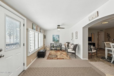 This beautifully updated home sits on one of the larger lots in on Sunland Village East Golf Course in Arizona - for sale on GolfHomes.com, golf home, golf lot