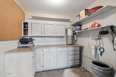 This beautifully updated home sits on one of the larger lots in on Sunland Village East Golf Course in Arizona - for sale on GolfHomes.com, golf home, golf lot