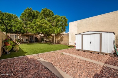 Welcome to this charming 3-bedroom, 2.5-bath home nestled in the on Apache Wells Country Club in Arizona - for sale on GolfHomes.com, golf home, golf lot