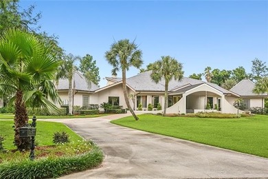 Located on four acres, this expansive 7,000 square foot estate on English Turn Golf and Country Club in Louisiana - for sale on GolfHomes.com, golf home, golf lot