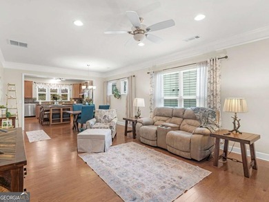 Welcome to this charming single-family home located in the on Canongate Golf At Sun City Peachtree in Georgia - for sale on GolfHomes.com, golf home, golf lot