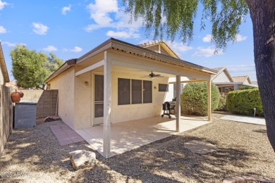 Come make this home your own! This charming single-level home in on Arizona Traditions Golf Club in Arizona - for sale on GolfHomes.com, golf home, golf lot