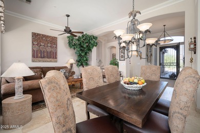 The home is on a premium lot and located at the end of a on Troon Country Club in Arizona - for sale on GolfHomes.com, golf home, golf lot