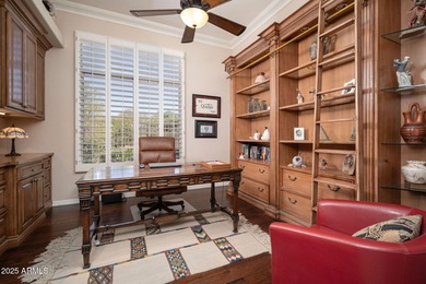 The home is on a premium lot and located at the end of a on Troon Country Club in Arizona - for sale on GolfHomes.com, golf home, golf lot