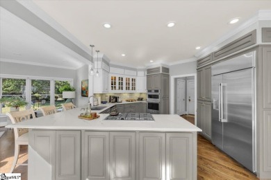 Sophisticated Entertainer's Retreat Overlooking Thornblade's on Thornblade Club in South Carolina - for sale on GolfHomes.com, golf home, golf lot