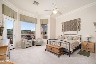 The home is on a premium lot and located at the end of a on Troon Country Club in Arizona - for sale on GolfHomes.com, golf home, golf lot