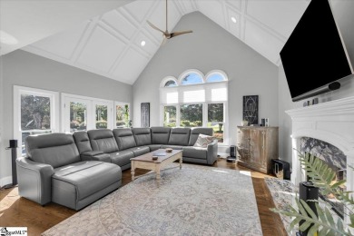 Sophisticated Entertainer's Retreat Overlooking Thornblade's on Thornblade Club in South Carolina - for sale on GolfHomes.com, golf home, golf lot