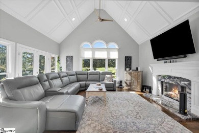 Sophisticated Entertainer's Retreat Overlooking Thornblade's on Thornblade Club in South Carolina - for sale on GolfHomes.com, golf home, golf lot