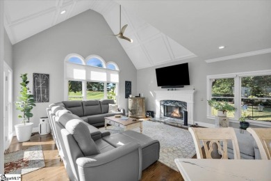 Sophisticated Entertainer's Retreat Overlooking Thornblade's on Thornblade Club in South Carolina - for sale on GolfHomes.com, golf home, golf lot