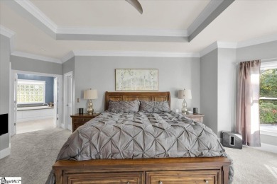 Sophisticated Entertainer's Retreat Overlooking Thornblade's on Thornblade Club in South Carolina - for sale on GolfHomes.com, golf home, golf lot