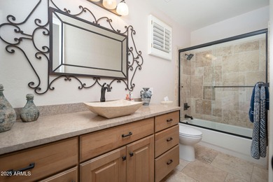 The home is on a premium lot and located at the end of a on Troon Country Club in Arizona - for sale on GolfHomes.com, golf home, golf lot