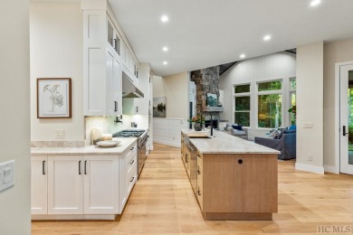 Introducing a brand new, light-filled modern mountain residence on Burlingame Country Club in North Carolina - for sale on GolfHomes.com, golf home, golf lot