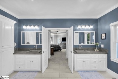 Sophisticated Entertainer's Retreat Overlooking Thornblade's on Thornblade Club in South Carolina - for sale on GolfHomes.com, golf home, golf lot