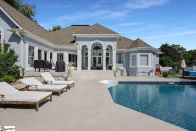 Sophisticated Entertainer's Retreat Overlooking Thornblade's on Thornblade Club in South Carolina - for sale on GolfHomes.com, golf home, golf lot