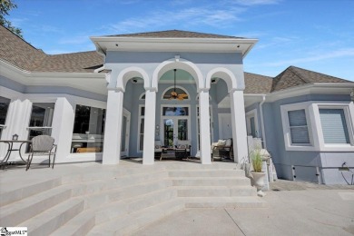 Sophisticated Entertainer's Retreat Overlooking Thornblade's on Thornblade Club in South Carolina - for sale on GolfHomes.com, golf home, golf lot