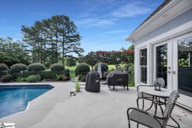 Sophisticated Entertainer's Retreat Overlooking Thornblade's on Thornblade Club in South Carolina - for sale on GolfHomes.com, golf home, golf lot