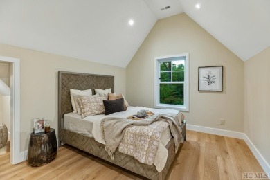 Introducing a brand new, light-filled modern mountain residence on Burlingame Country Club in North Carolina - for sale on GolfHomes.com, golf home, golf lot