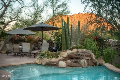 Set within The Heights of the prestigious guard-gated community on Desert Highlands Golf Club in Arizona - for sale on GolfHomes.com, golf home, golf lot