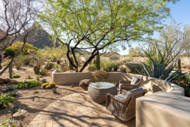 Set within The Heights of the prestigious guard-gated community on Desert Highlands Golf Club in Arizona - for sale on GolfHomes.com, golf home, golf lot