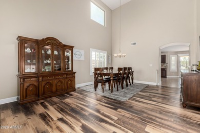 Welcome home to this stunning two-story gem, on a quiet on The Golf Club At Johnson Ranch in Arizona - for sale on GolfHomes.com, golf home, golf lot