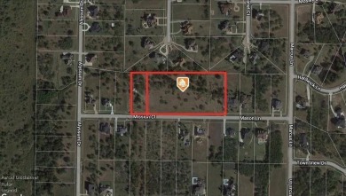 Build your dream home on a one acre lot in this secluded section on Tangle Ridge Golf Club in Texas - for sale on GolfHomes.com, golf home, golf lot