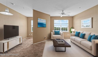 Your Lakeside Escape in the Heart of Viera This 2 bed, 2 bath on Indian River Colony Club in Florida - for sale on GolfHomes.com, golf home, golf lot