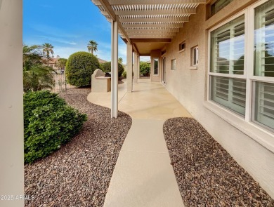 Experience luxury living in the heart of PebbleCreek! This on Tuscany Falls At Pebble Creek in Arizona - for sale on GolfHomes.com, golf home, golf lot