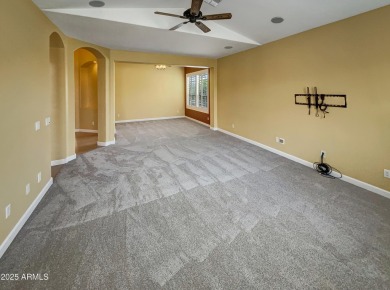 Experience luxury living in the heart of PebbleCreek! This on Tuscany Falls At Pebble Creek in Arizona - for sale on GolfHomes.com, golf home, golf lot