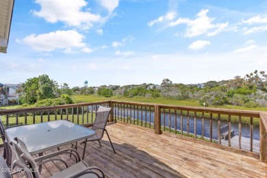 Price Reduction! Enjoy a third-row beach home that has a dock on on Founders Club At St. James Plantation in North Carolina - for sale on GolfHomes.com, golf home, golf lot