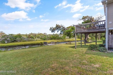 Price Reduction! Enjoy a third-row beach home that has a dock on on Founders Club At St. James Plantation in North Carolina - for sale on GolfHomes.com, golf home, golf lot