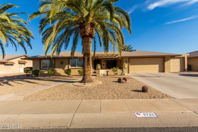 Lots of upgrades and improvements! A golf cart garage was added on PalmBrook Country Club in Arizona - for sale on GolfHomes.com, golf home, golf lot