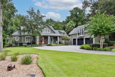 This custom home, set on an oversized homesite, offers 4 on Colleton River Plantation Club in South Carolina - for sale on GolfHomes.com, golf home, golf lot