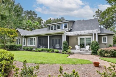 This custom home, set on an oversized homesite, offers 4 on Colleton River Plantation Club in South Carolina - for sale on GolfHomes.com, golf home, golf lot