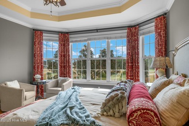 Experience the luxury of coastal living in this 4 bedroom, 4.5 on Compass Pointe Golf Course in North Carolina - for sale on GolfHomes.com, golf home, golf lot