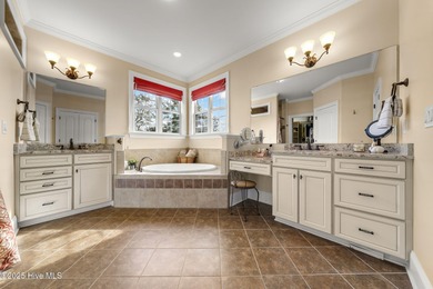 Experience the luxury of coastal living in this 4 bedroom, 4.5 on Compass Pointe Golf Course in North Carolina - for sale on GolfHomes.com, golf home, golf lot