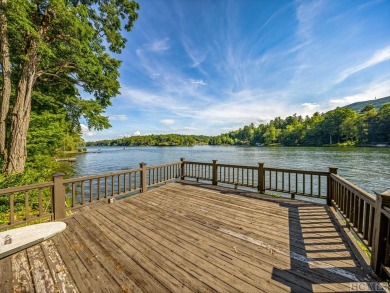 An exception opportunity with multiple, adjoining lakefront lots on Lake Toxaway Country Club in North Carolina - for sale on GolfHomes.com, golf home, golf lot