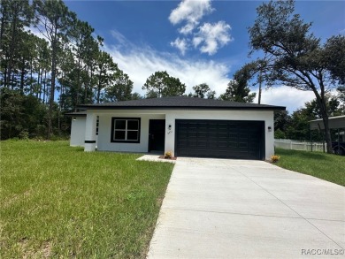 Discover this stunning, brand-new home in Citrus Springs on Citrus Springs Country Club in Florida - for sale on GolfHomes.com, golf home, golf lot