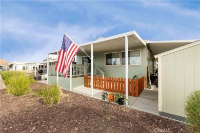 Welcome home to this beautiful NEW LAKEFRONT manufactured home on Hemet West Mobile Estates in California - for sale on GolfHomes.com, golf home, golf lot