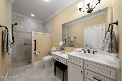 Experience the luxury of coastal living in this 4 bedroom, 4.5 on Compass Pointe Golf Course in North Carolina - for sale on GolfHomes.com, golf home, golf lot