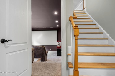 Experience the luxury of coastal living in this 4 bedroom, 4.5 on Compass Pointe Golf Course in North Carolina - for sale on GolfHomes.com, golf home, golf lot