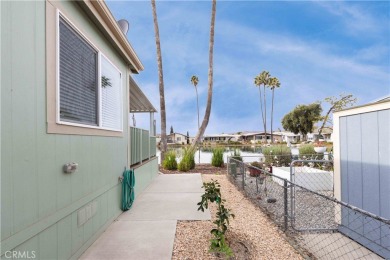 Welcome home to this beautiful NEW LAKEFRONT manufactured home on Hemet West Mobile Estates in California - for sale on GolfHomes.com, golf home, golf lot