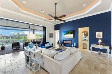 Custom-Built Waterfront Home with 307 Feet of Panoramic Water on Palmetto-Pine Country Club in Florida - for sale on GolfHomes.com, golf home, golf lot