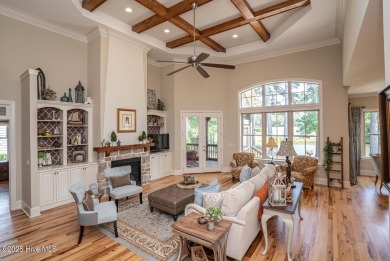 Incredible attention to detail in this custom stone beauty on Ocean Ridge Plantation in North Carolina - for sale on GolfHomes.com, golf home, golf lot