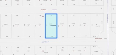 Come build your forever home on this one-half acre lot located on Indian Lake Estates Golf and Country Club in Florida - for sale on GolfHomes.com, golf home, golf lot