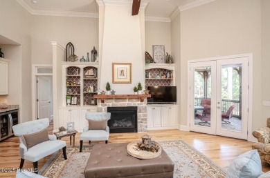 Incredible attention to detail in this custom stone beauty on Ocean Ridge Plantation in North Carolina - for sale on GolfHomes.com, golf home, golf lot
