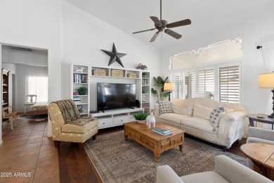 Casually chic and inviting this expanded Augusta model features on Tuscany Falls At Pebble Creek in Arizona - for sale on GolfHomes.com, golf home, golf lot