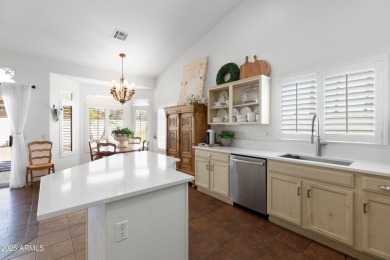 Casually chic and inviting this expanded Augusta model features on Tuscany Falls At Pebble Creek in Arizona - for sale on GolfHomes.com, golf home, golf lot