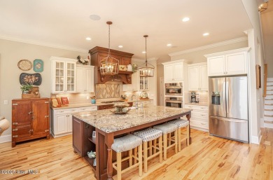 Incredible attention to detail in this custom stone beauty on Ocean Ridge Plantation in North Carolina - for sale on GolfHomes.com, golf home, golf lot