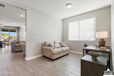 Exceptional golf course home in 55+ Victory community, boasting on Verrado Golf Club - Victory in Arizona - for sale on GolfHomes.com, golf home, golf lot